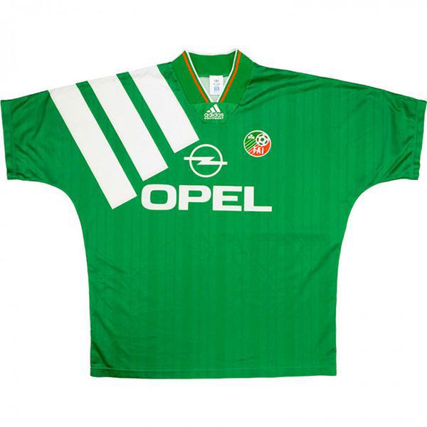 Irlanda Maglia Home Retro Prima maglia da calcio sportiva da uomo verde 1992